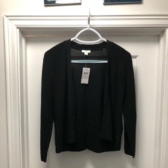 NWT/orig packaging JJill Size Medium, Open, Cropped, Lightweight, Cardig… - Picture 2 of 7